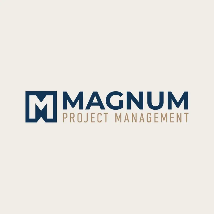 Magnum Project Management logo design